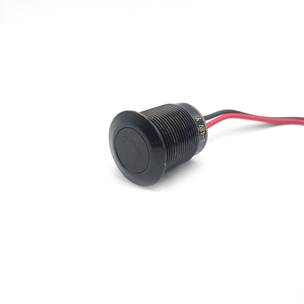 19mm 3-48V Engine Management Symbol Yellow light lamp