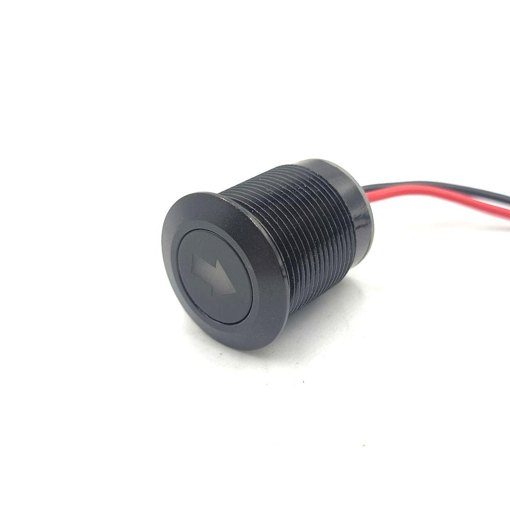 19mm 3-48V Right indicator Symbol Green light lamp