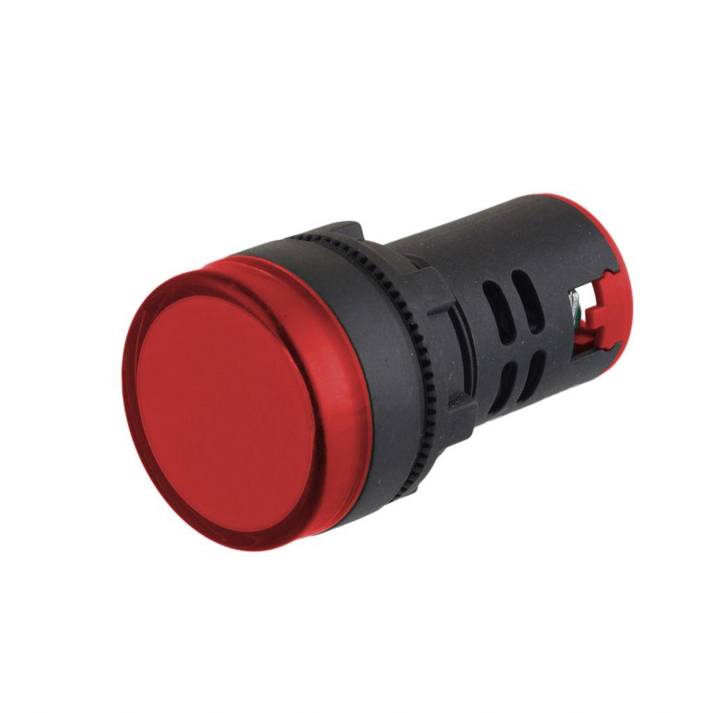 22mm 24V AC/DC Red Color Panel LED Light Indicator