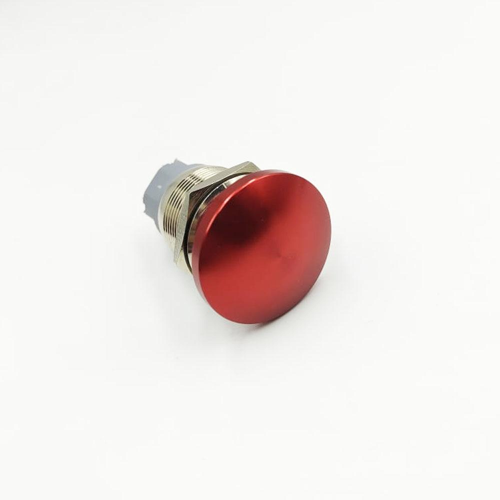 22mm 2NO 2NC 2Com 6 pins Stainless Steel Mushroom Head Reset Switch