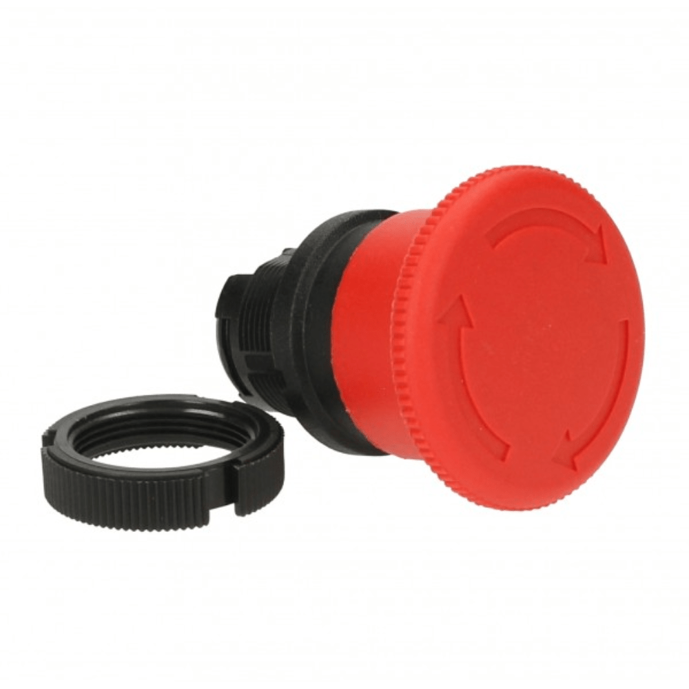 Emergency Switch Red Metal Head Only Without Contact Base