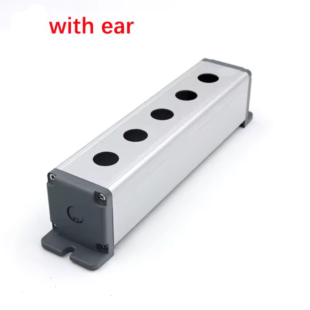 45*45 Metal Junction Boxes Connection Outdoor For 22mm 5 Hole Waterproof Push Button Switch