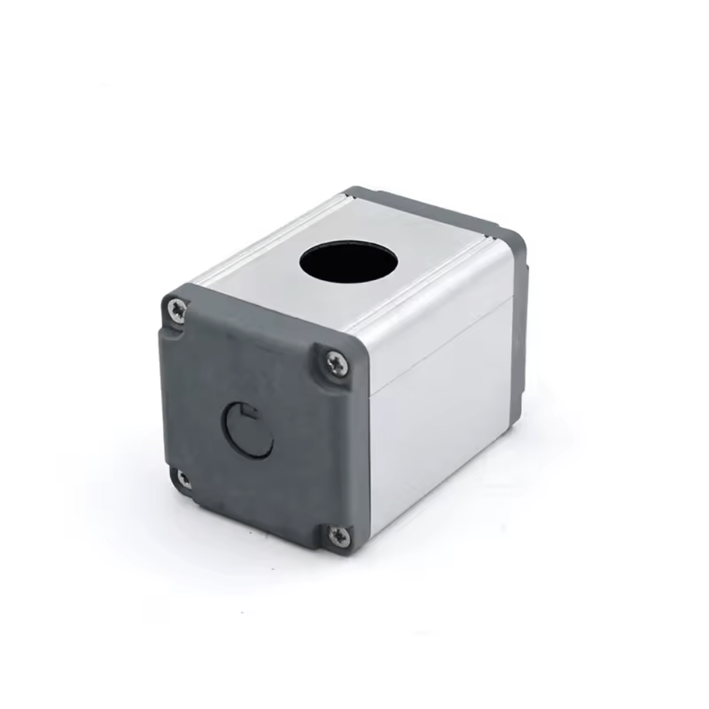 45*65 Metal Junction Boxes Connection Outdoor For 16mm 1 Hole Push Button Switch