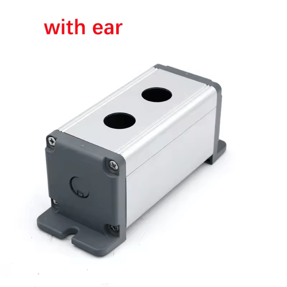 45*65 Metal Junction Boxes Connection Outdoor For 19mm 2 Hole Waterproof Push Button Switch