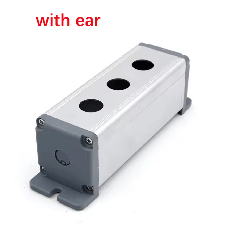 45*65 Metal Junction Boxes Connection Outdoor For 22mm 3 Hole Push Button Switch