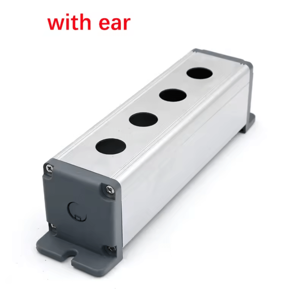45*65 Metal Junction Boxes Connection Outdoor For 22mm 4 Hole Waterproof Push Button Switch