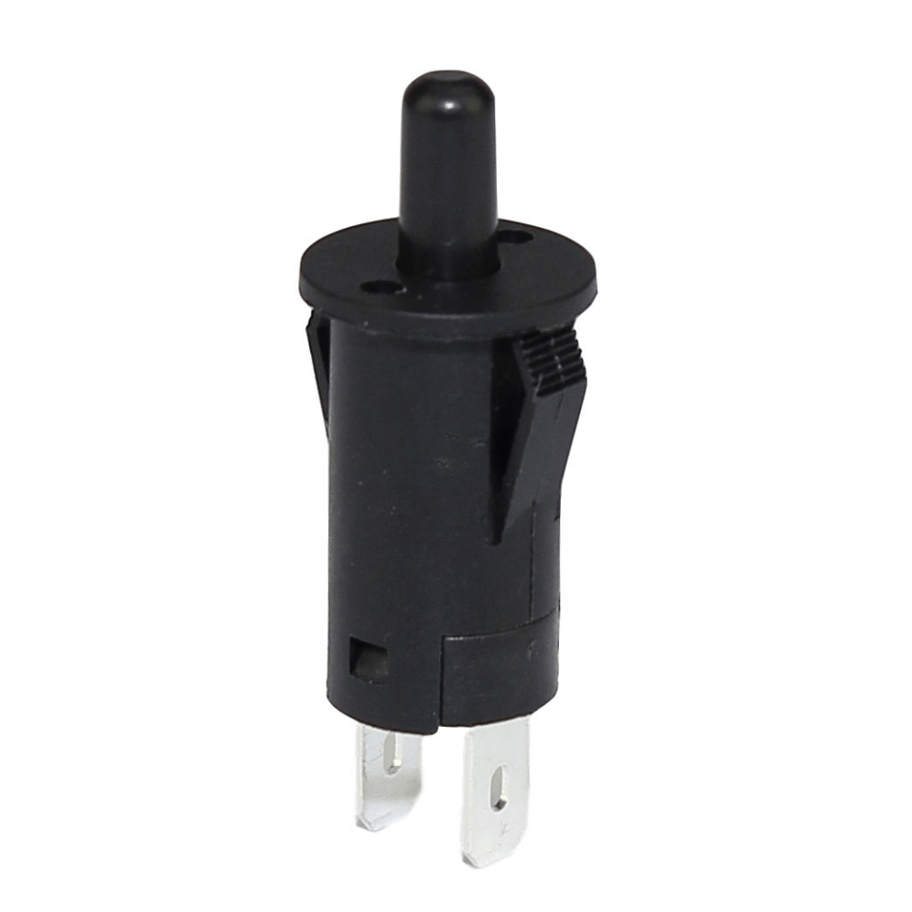 Door Switch 3A NC 10mm Black Handle – 1 Pcs