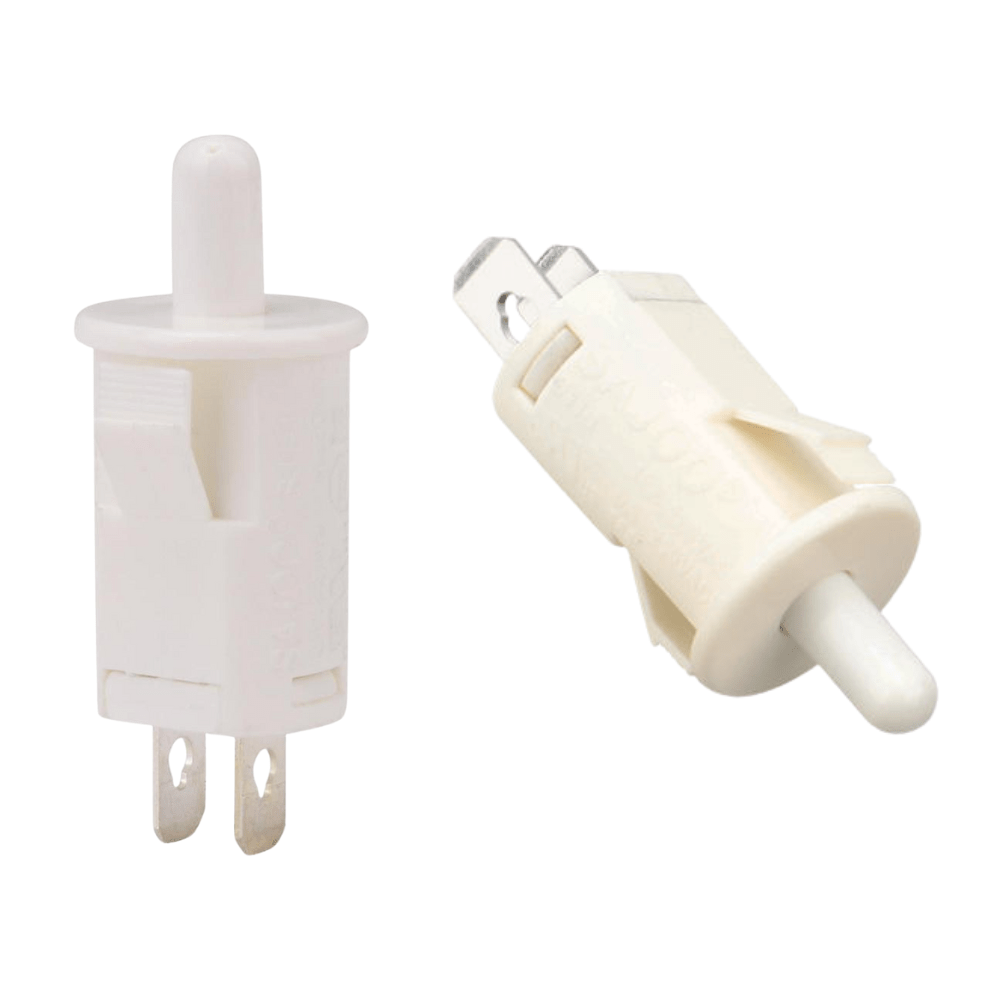 Door Switch 3A NO 14mm White Handle – 1 Pcs