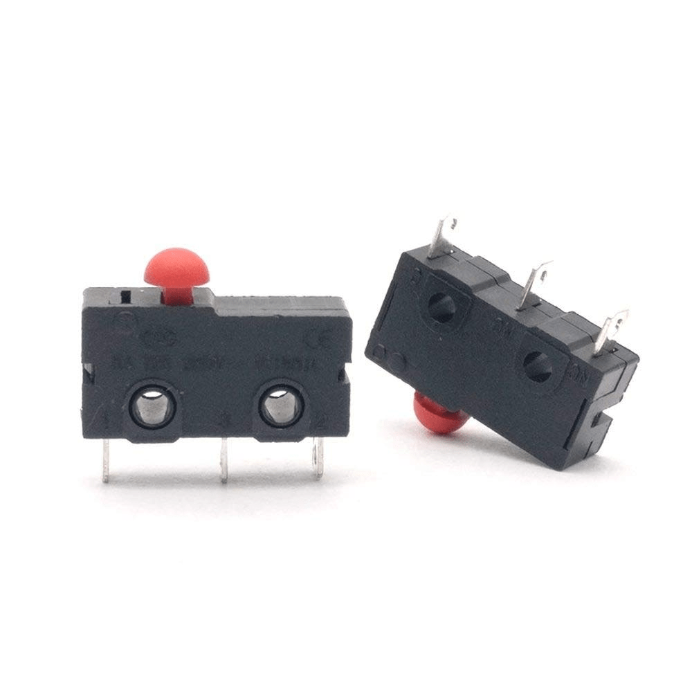 KW11-3Z Mushroom Headstyle 5A 250V Micro Limit Switch – 2Pcs