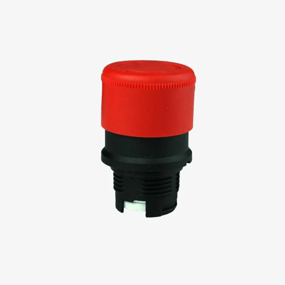Metal Head Only Without Contact Base for Emergency Switch Red