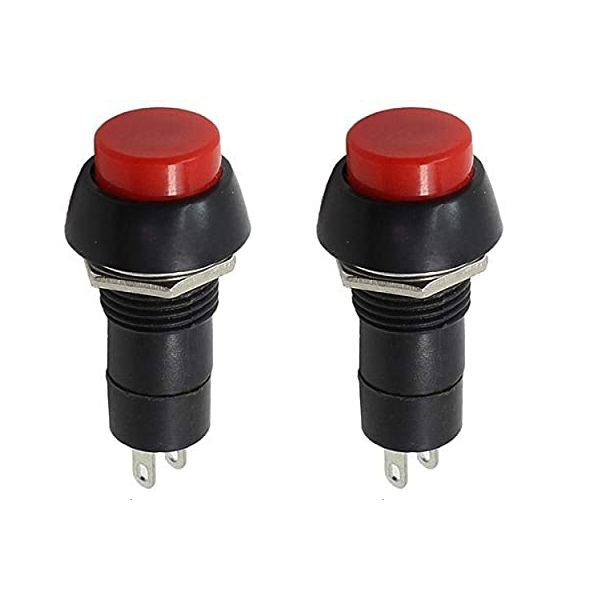 PBS-11 Red Non Locking Type Switch (Pack of 2)