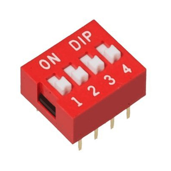 4 WAY DIP SWITCH