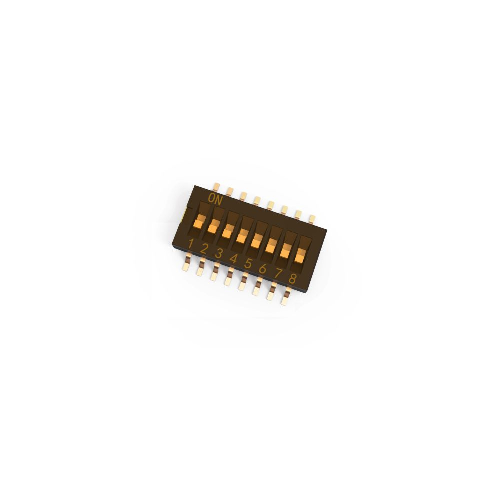8 Way 1.27mm SMD Switch