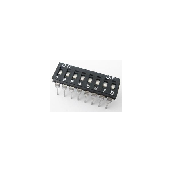 8 Way Dip – Industrial Grade Switch