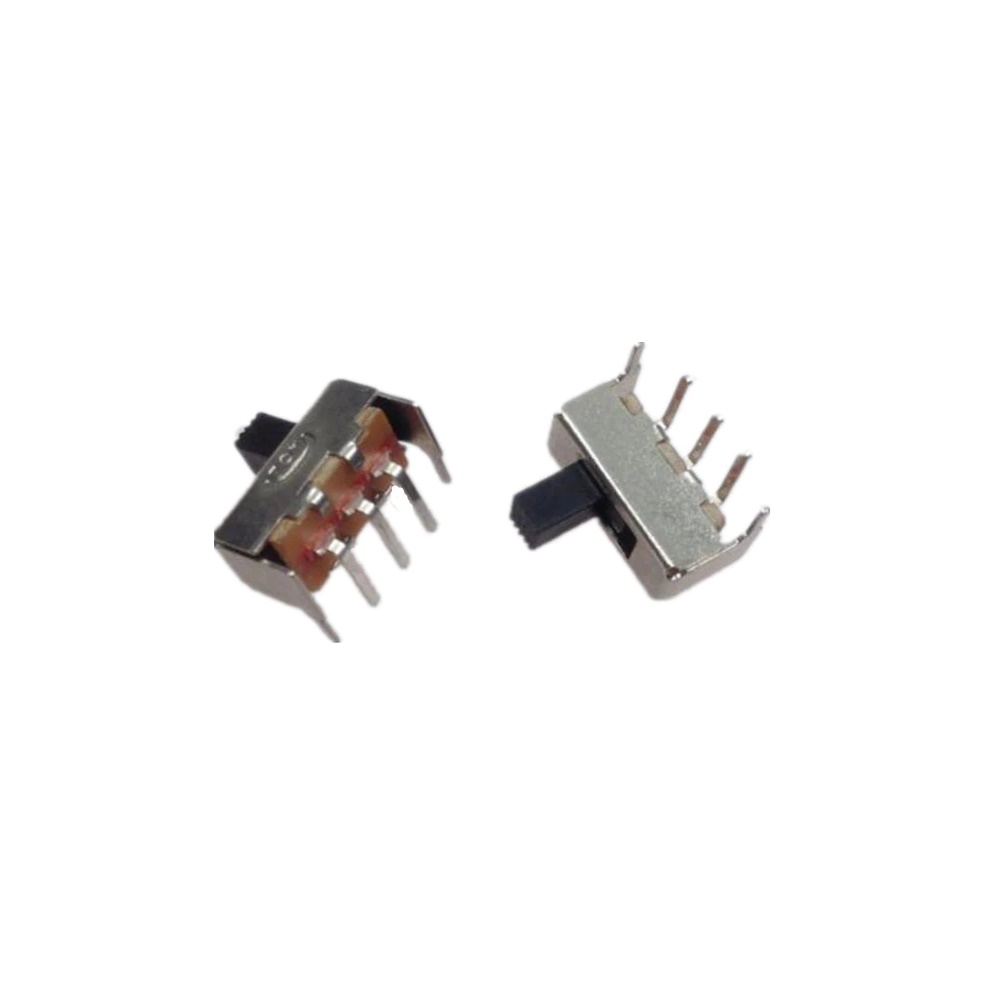 Right Angle Sliding Switch pitch 2.54mm SS12f23G7 (Pack of 5)