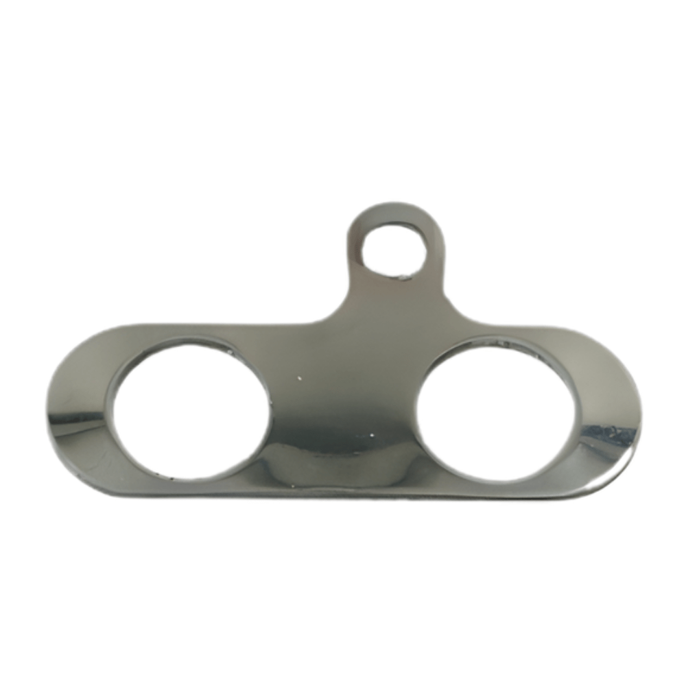 16mm Stainless Steel Bracket For 2 Waterproof Button Switch Motorcycle Universal Motorcycle (Model 3)