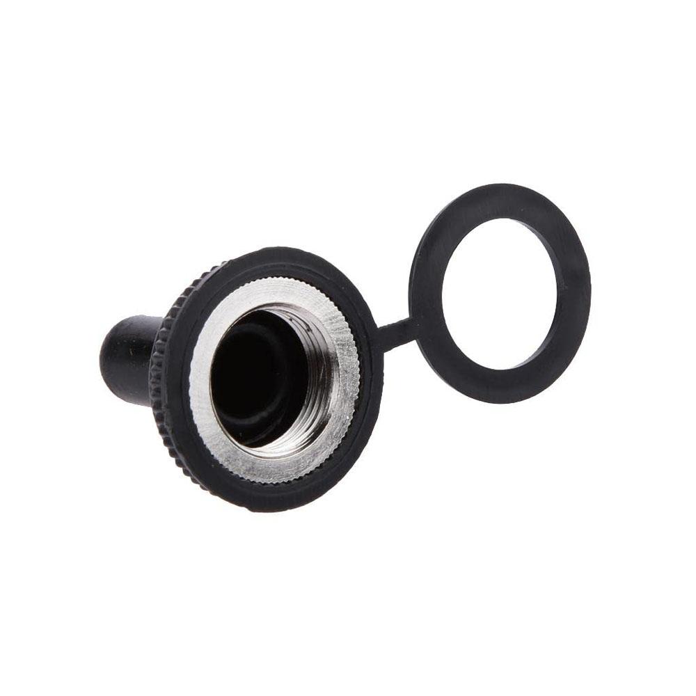 Toggle Switch Knob Waterproof Boot Rubber Cover Caps 12mm