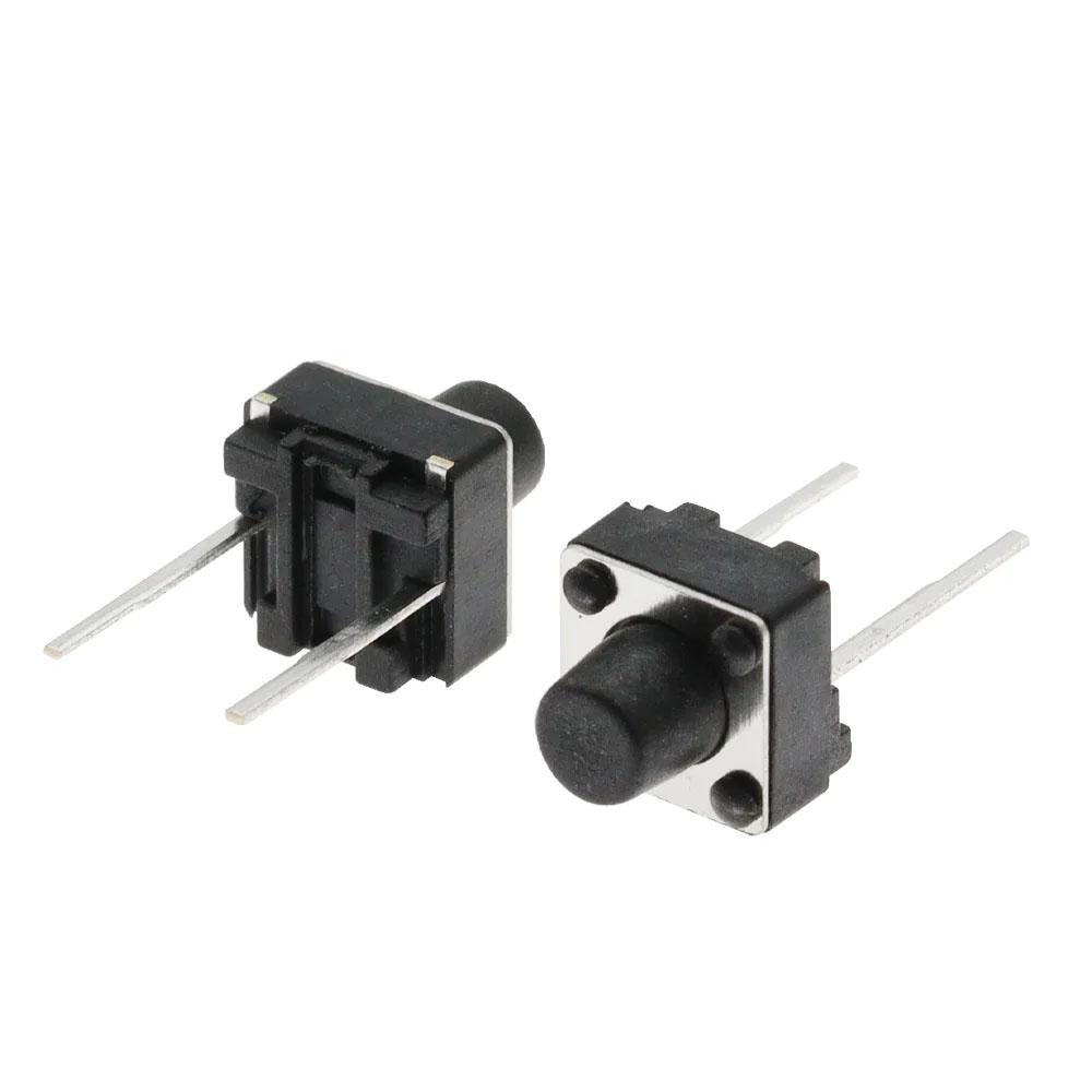 6X6x10MM Tact Switch DIP 2Pin (Pack of 5)