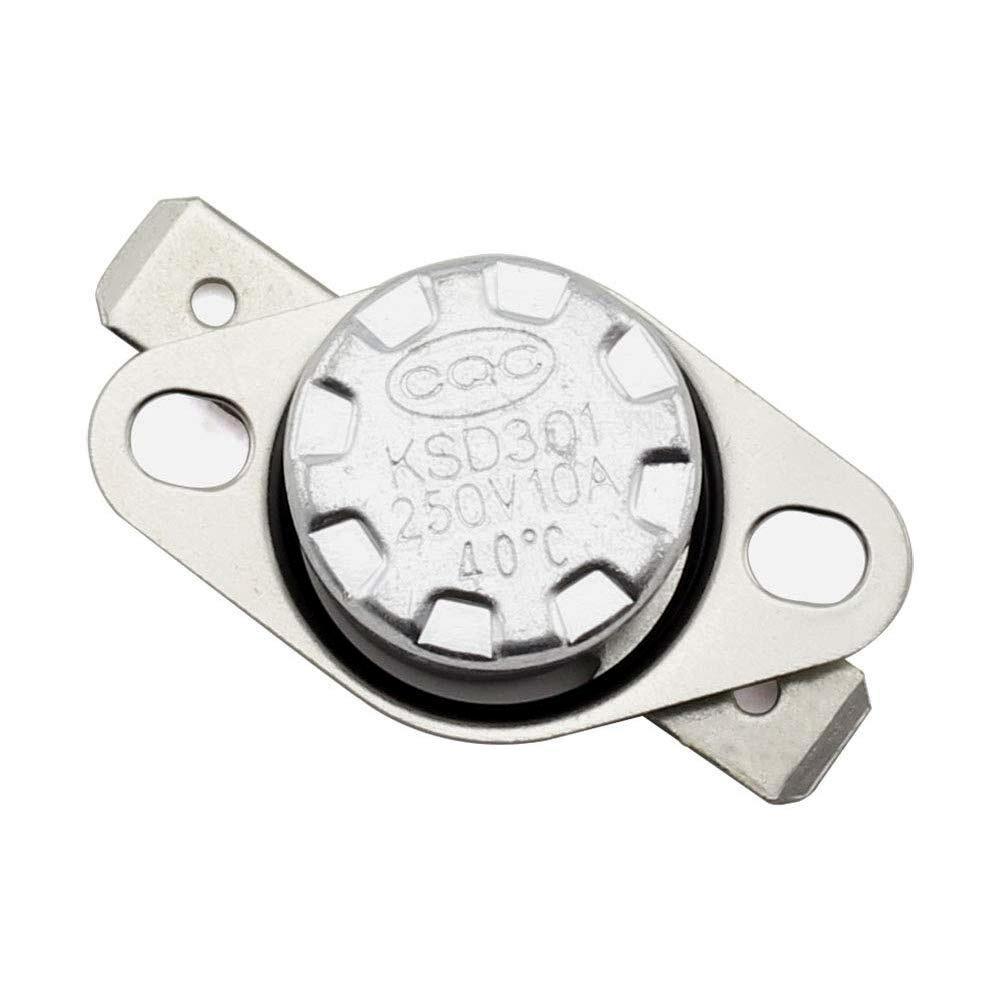 KSD301 40C 250V 10A Celsius NC Temperature Control Switch Thermostat