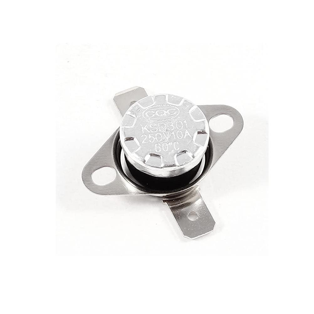 KSD301 60C 250V 10A Celsius NO Temperature Control Switch Thermostat