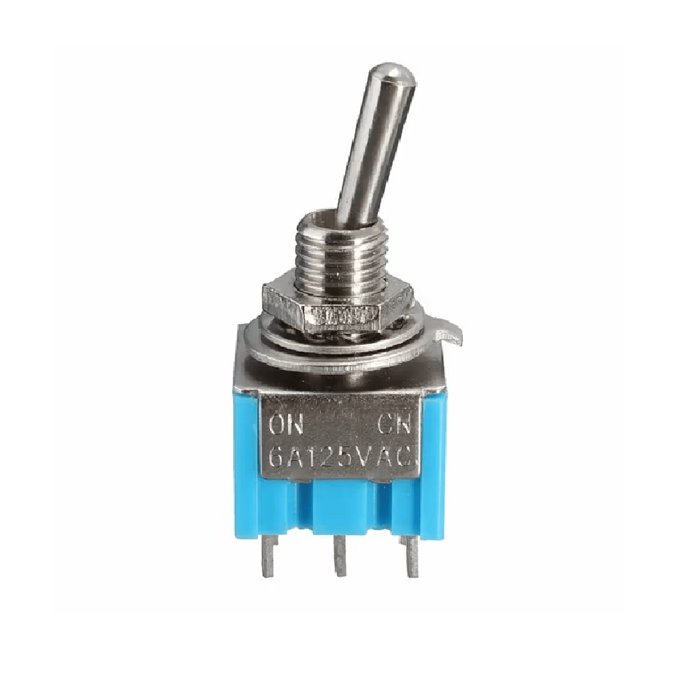 MTS-202 6Amps 2 Position Toggle Switch (DPDT, ON-ON, 6Pin) – 2 Pieces