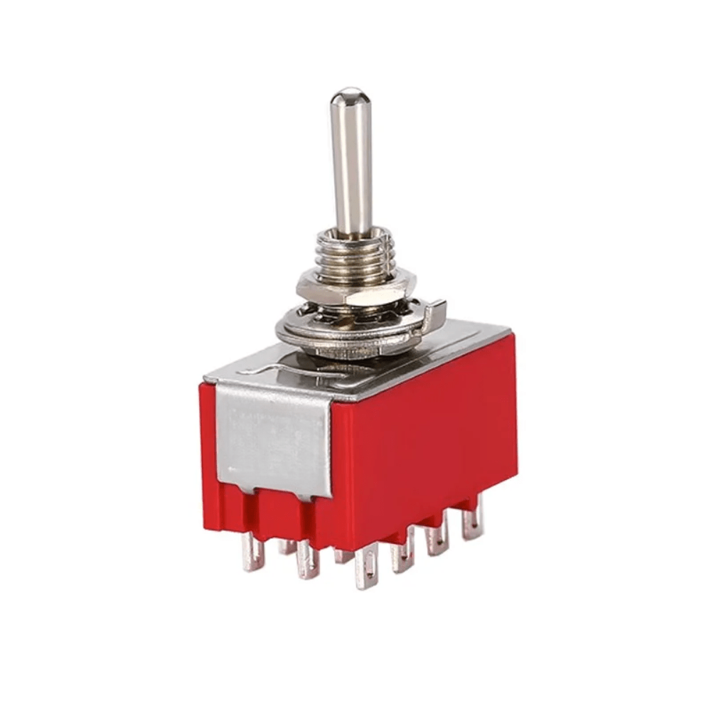 MTS-402-A2 12Pin ON-ON 5A Solder Terminal Toggle Switch