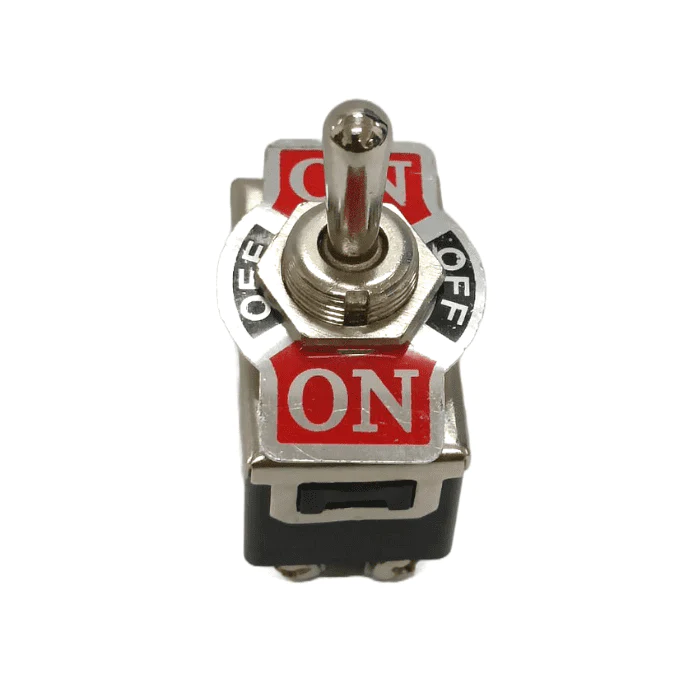 Toggle Switch 6A 250V DPDT ON-OFF-ON Elmeco Industrial Grade