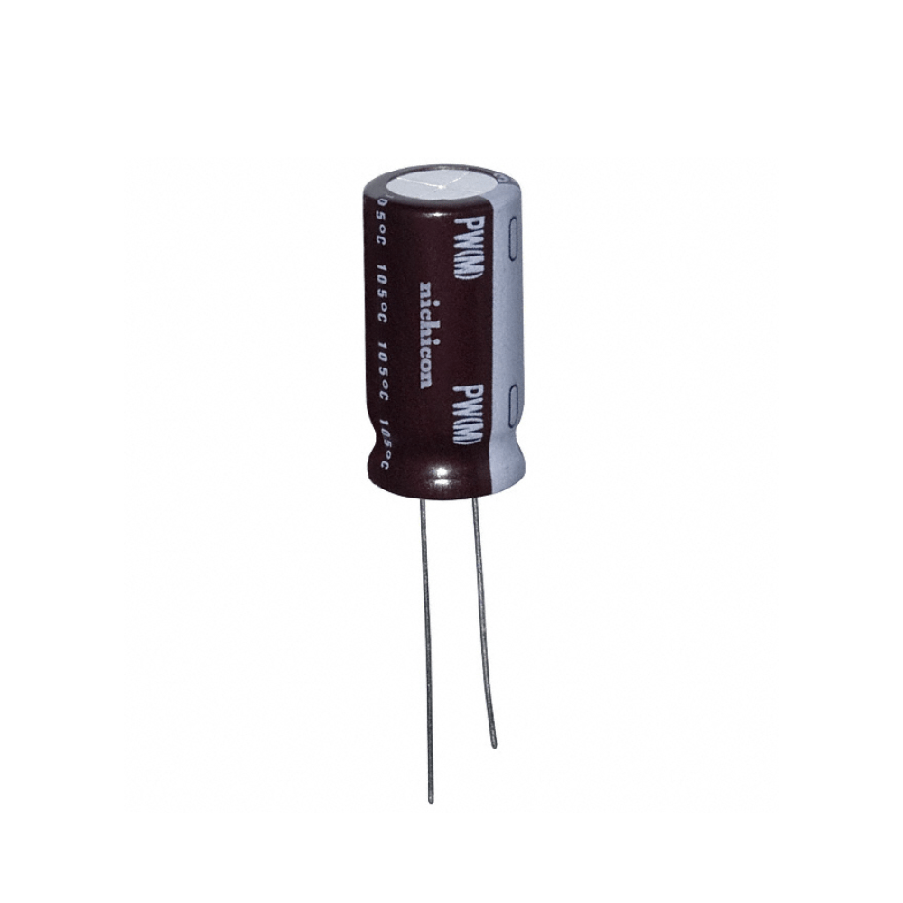 1000uF 35V UPW1V102MHD Nichicon ±20% 1.463A@120Hz Plugin,D12.5xL25mm Aluminum Electrolytic Capacitors – Leaded ROHS