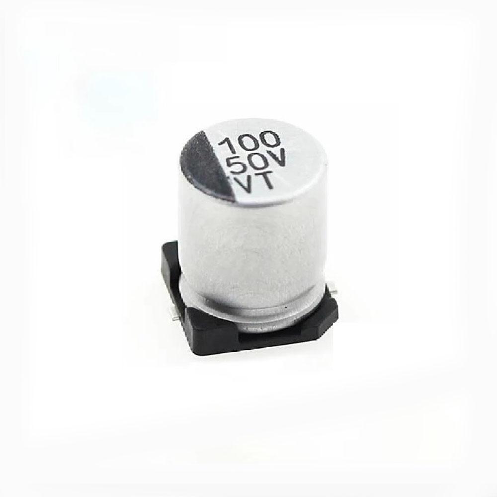 100uf 50V SMD Capacitor – (Pack of 5)