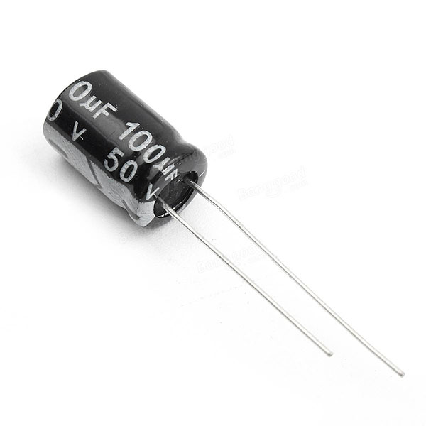 100uf/ 50V Capacitor (5pieces)