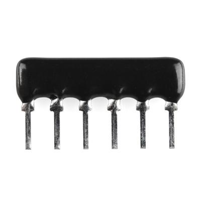 10k ohm 6 Pin Resistor Network – SIP ( pack of 5)