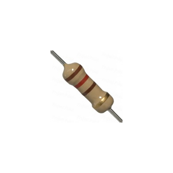 120E 0.25W CFR Resistor (50 Pieces)