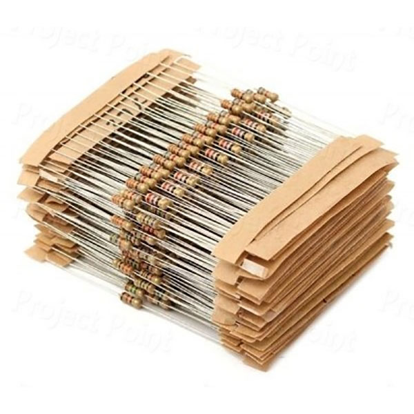 1M 0.25W CFR Resistor (50 Pcs)