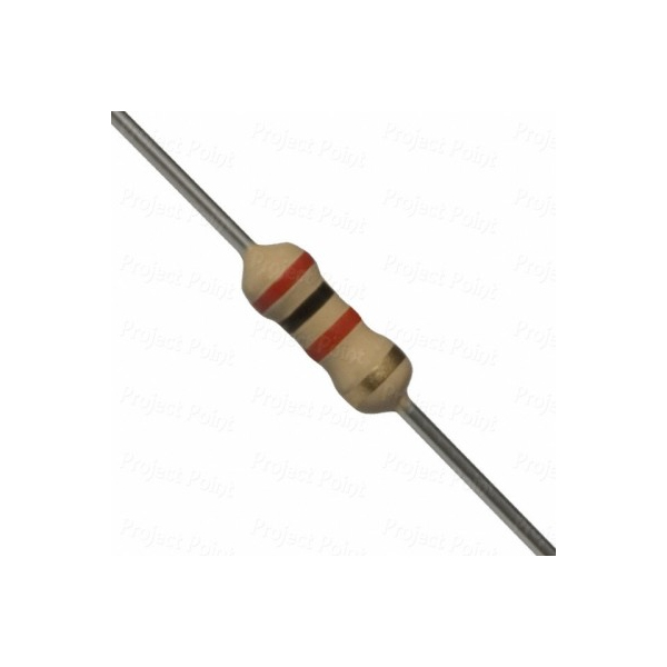 2K 0.25W CFR Resistor (50 Pcs)