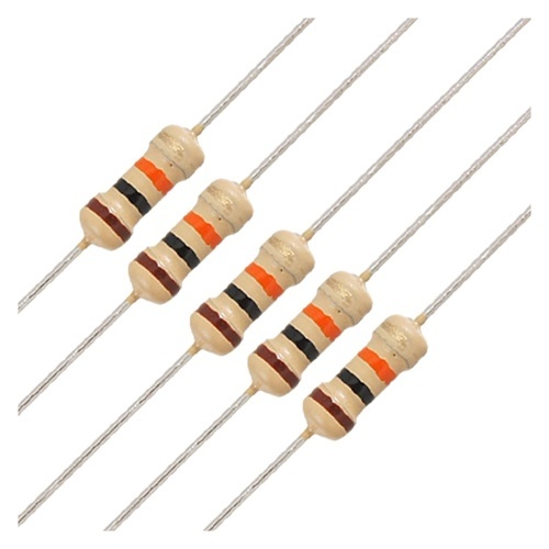 330E 0.5W CFR Resistor (50 piece)