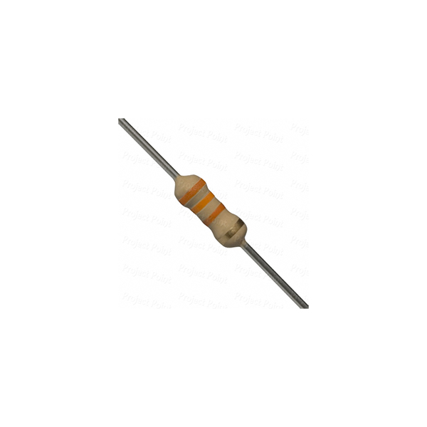 33K 0.25W CRF Resistors (50 Pieces)