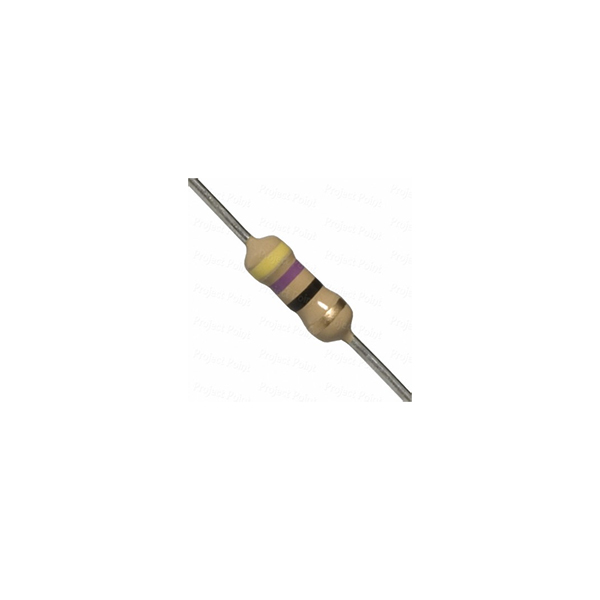 47E 0.25W CFR Resistor CERMET (50 Pieces)