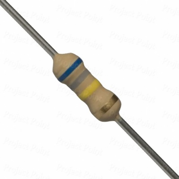 680K 0.25W CFR Resistor (50 Pieces)