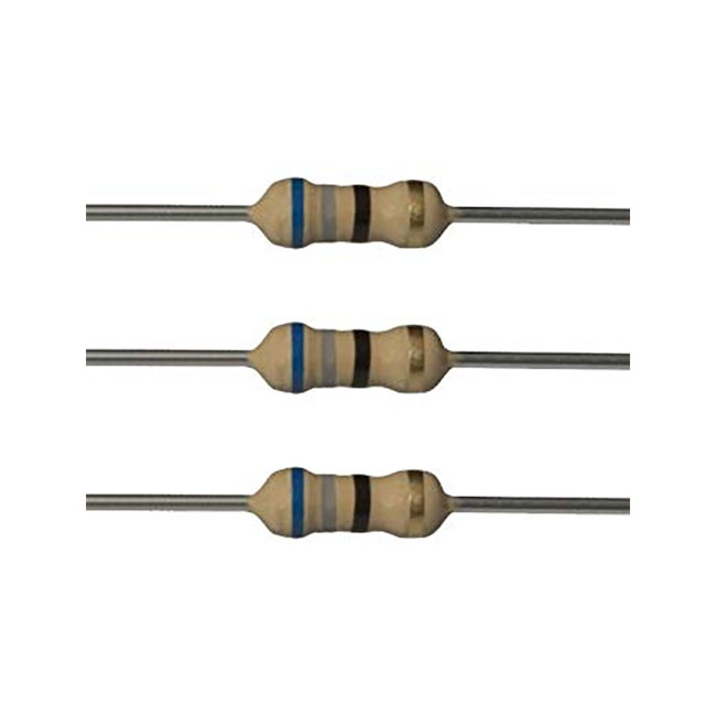 68E 0.25W CFR Resistor CERMET (50 Pieces)