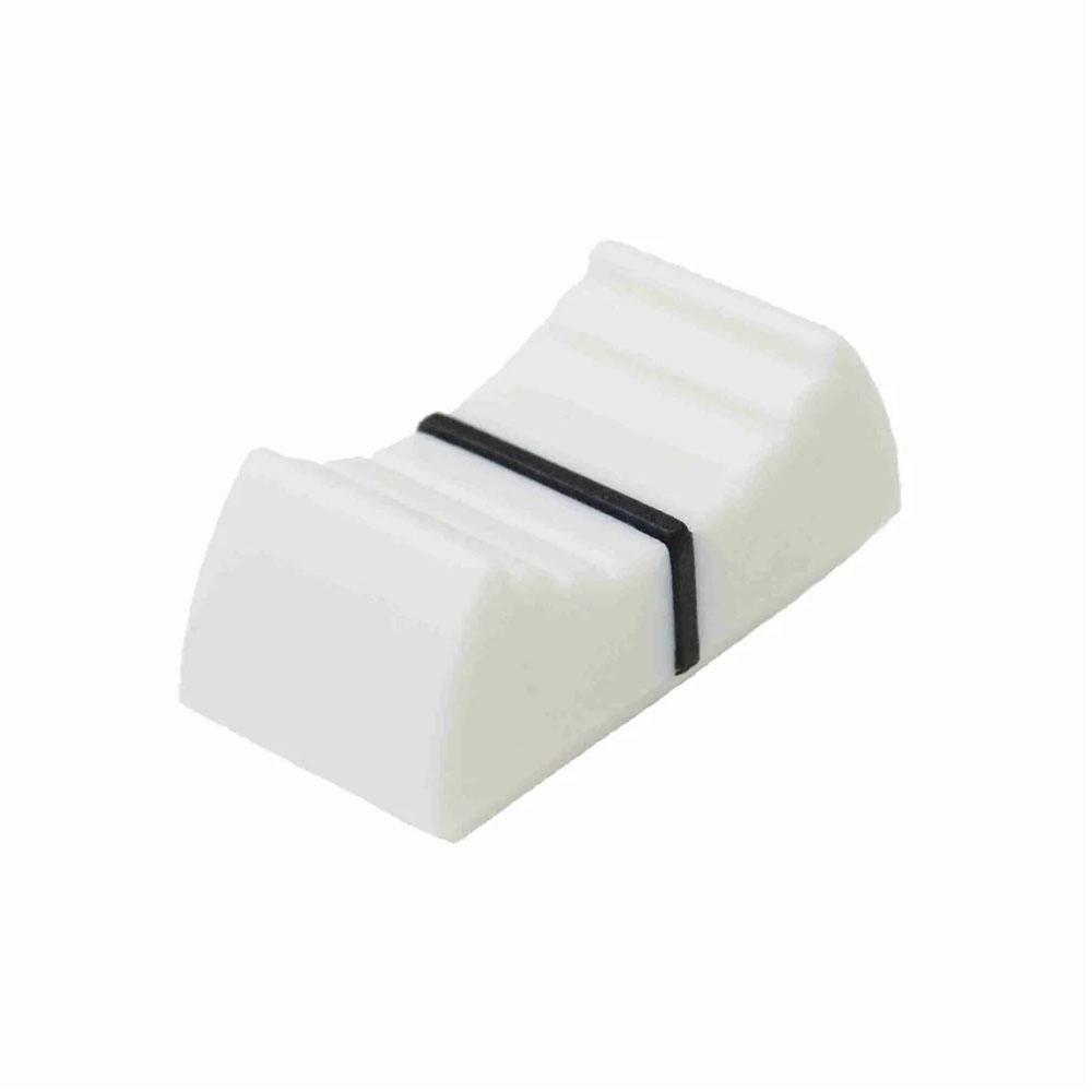 Cap for 4mm Slider Potentiometer White (Pack of 5)