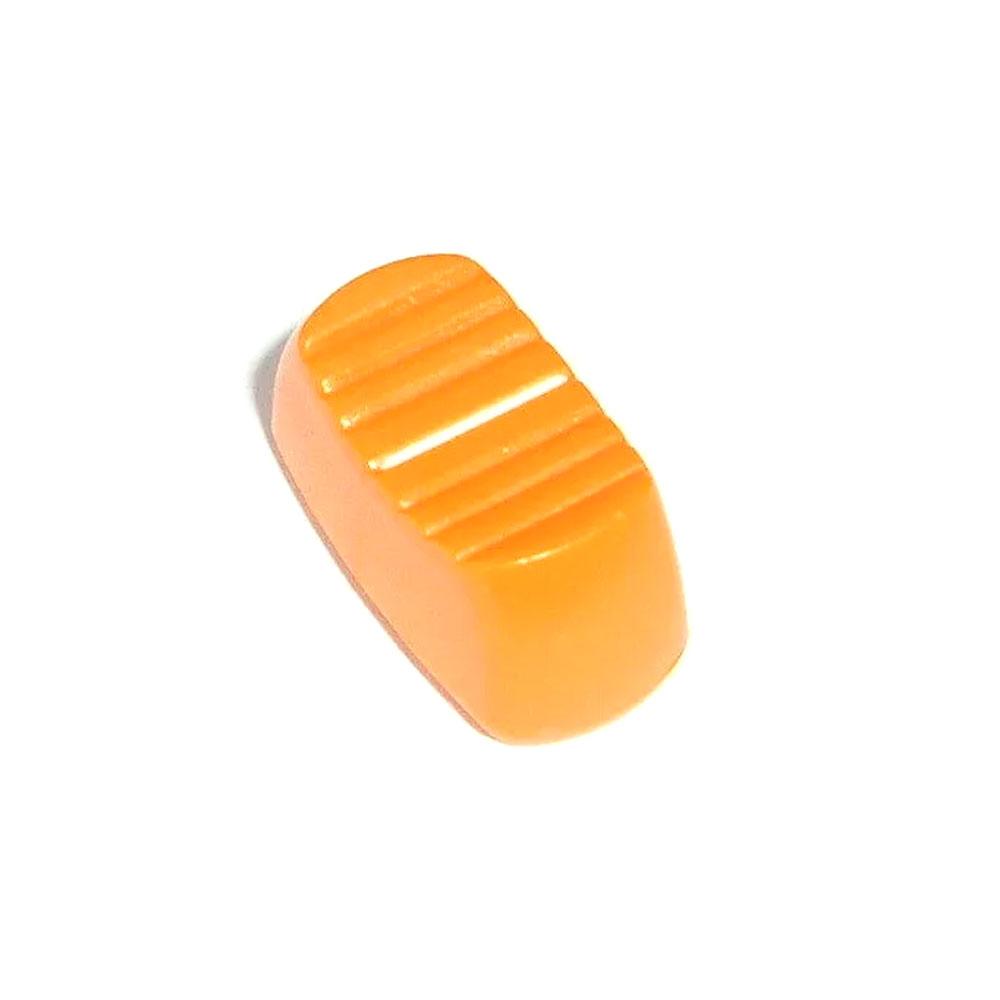 Knob Cap for 4mm Shaft Slide Pot Potentiometer – Orange Pack of 5