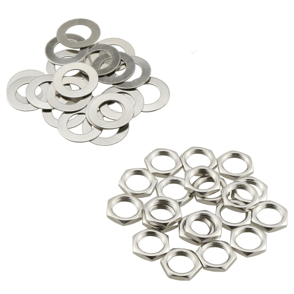 Lock Nut Washer MS for WH148 Potentiometer – (Pack of 25)