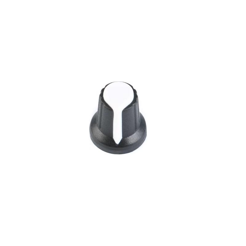 Potentiometer Knob Rotary Switch Cap White Color- Pack of 5 Pcs