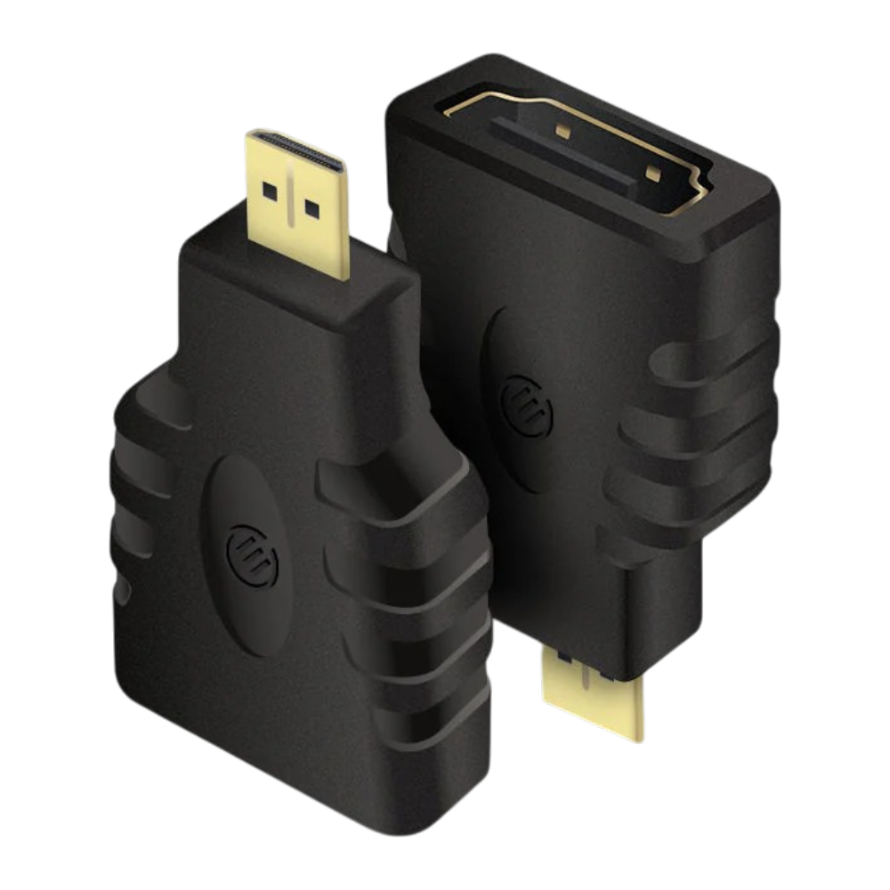 MICRO HDMI MALE TO FEMALE (M) TO (F)