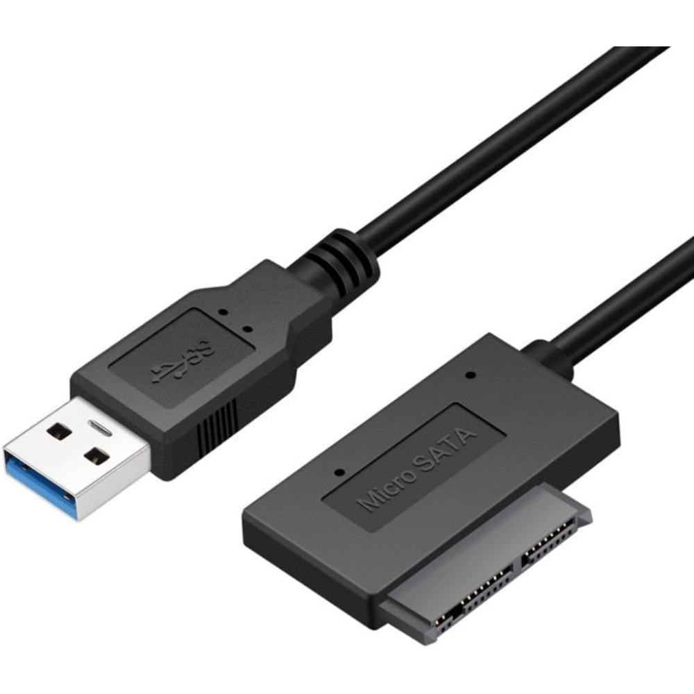 USB 3.0 to 7 + 6 13Pin Slimline SATA Laptop CD/DVD ROM Optical Drive Adapter Cable New Release Adapter