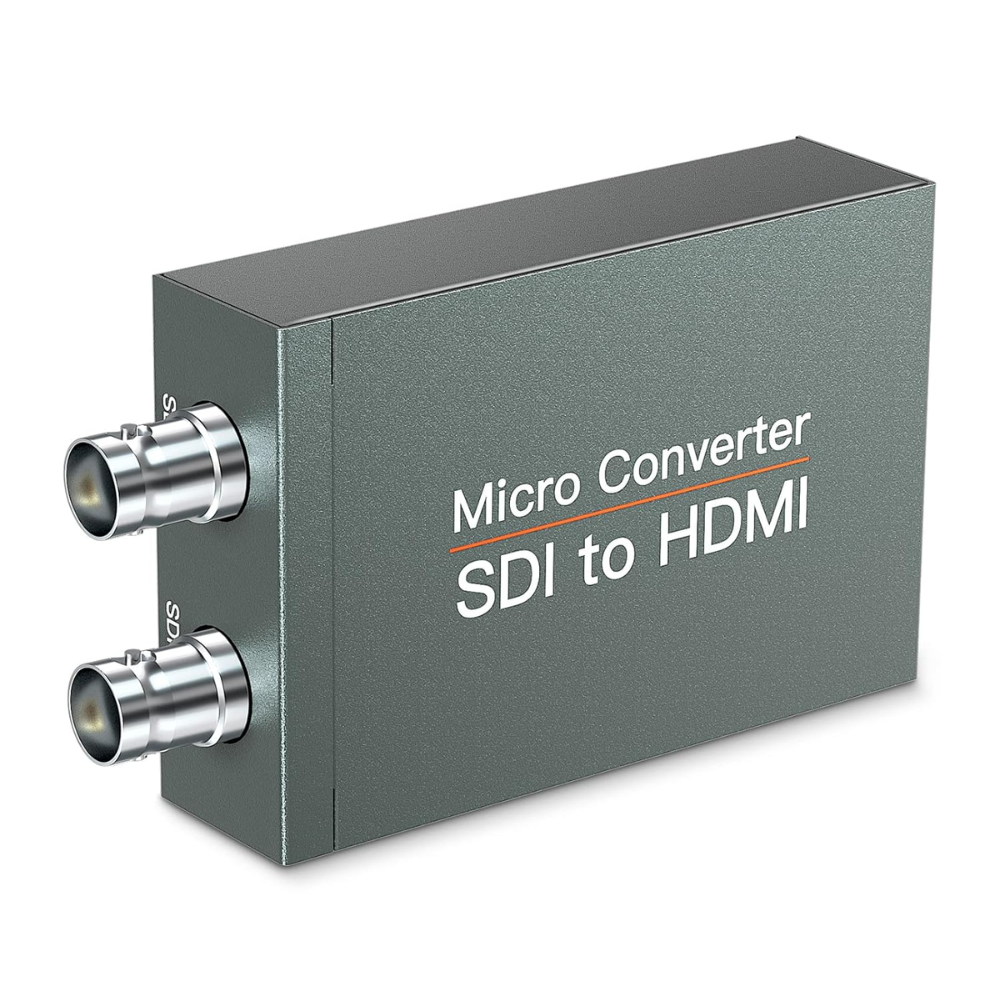 SDI to HDMI Converter with SDI Loop, Automatic Format Detection for 3G-SDI, HD-SDI, SD-SDI HDMI Display