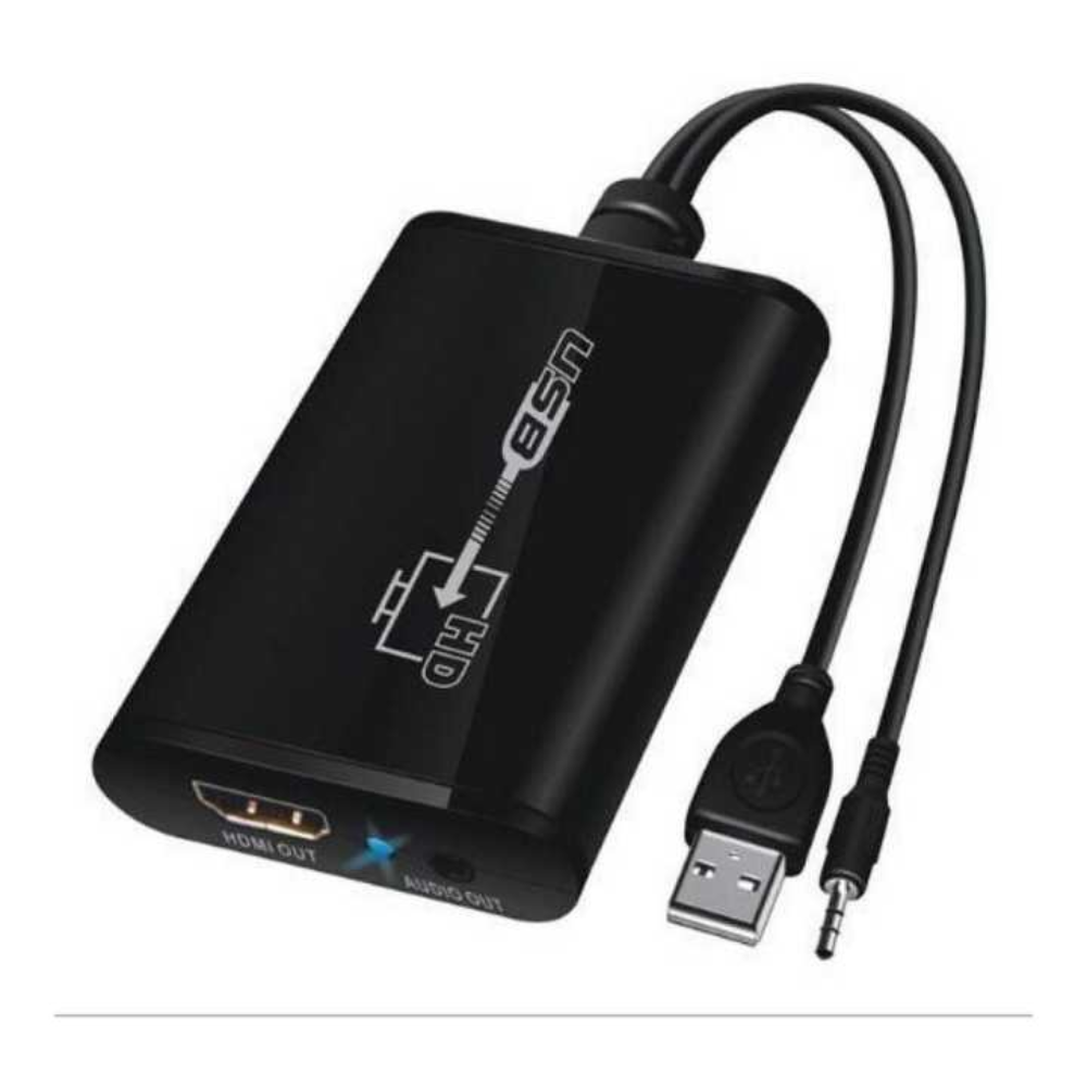 (DS) HD VIDEO LEADER USB 3.0 TO HDMI (WITH AUX) CABLE