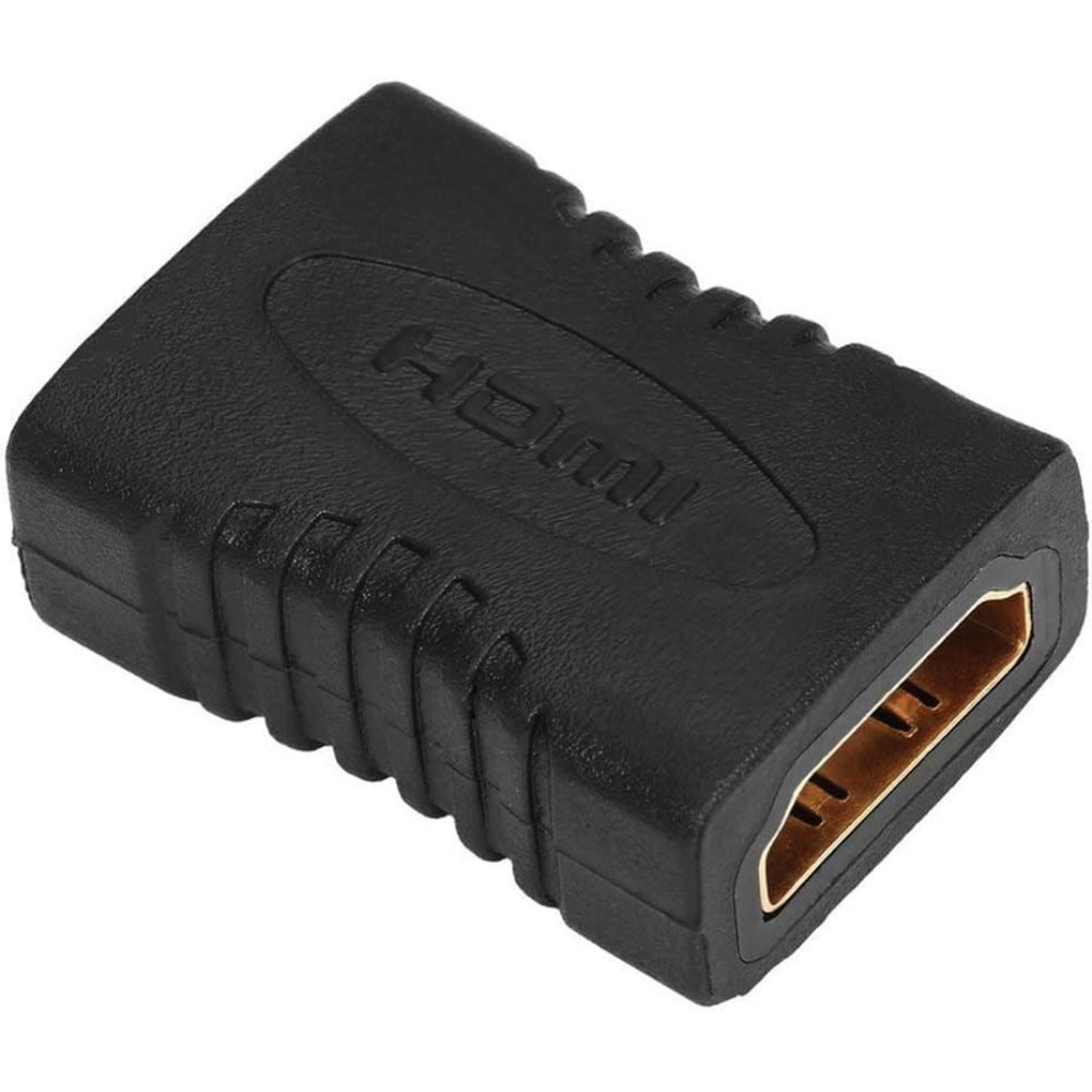 Female to Female Adapter Connector, HDMI Coupler Extender for Monitor, Projector, PS4, Laptop, Blu-ray, 1080P 4K UHD Joiner