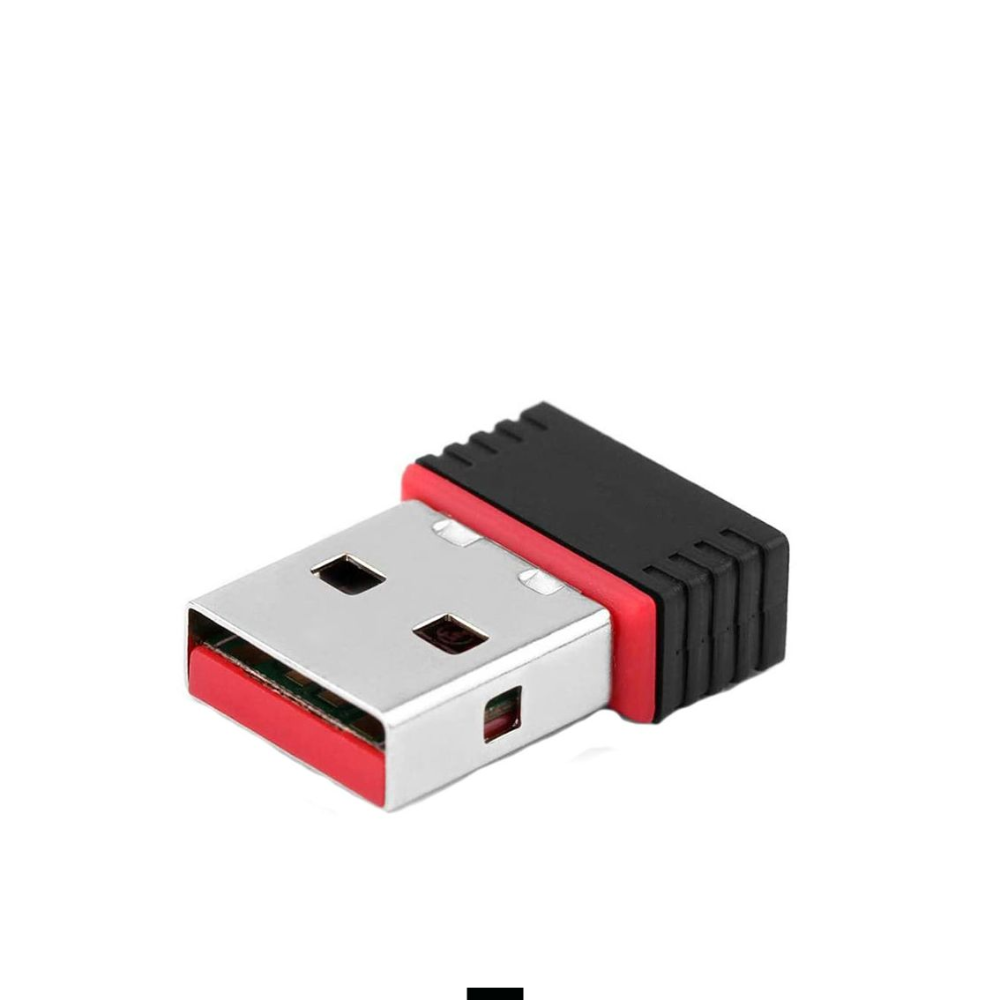 Red Wi-Fi Wireless USB Dongle (IMPORT)