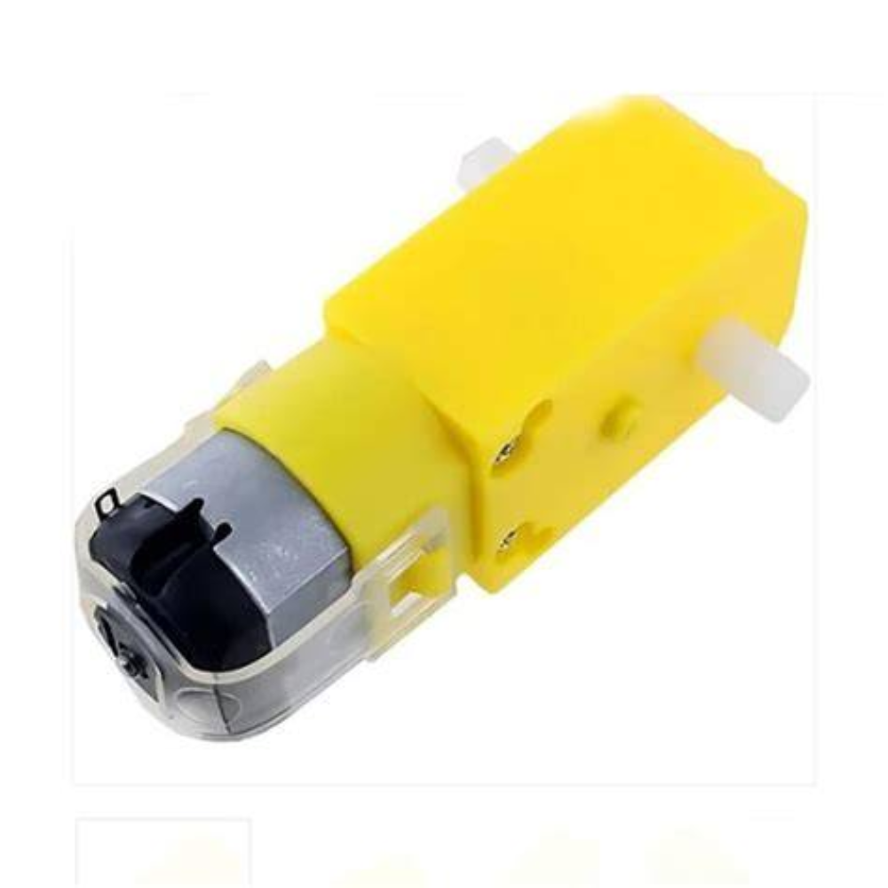 100 RPM Bo Motor Straight Dual Shaft